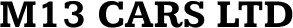 M13 Cars Ltd logo